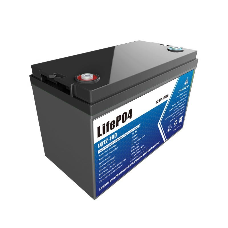 Long Lasting Use High Capacity Lifepo4 Rechargeable Battery 12v 100ah Over Discharge