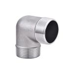 WZ SS 201 304 316 NPT/BSPT/BSPP 90 Degree Elbow Tube Fitting with Male/Female