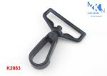 Black Metal Bag Snap Hook Hardware For Strap Belting OEM Or ODM Accepted