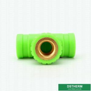 China Female Threaded Tee PPR Pipe Fittings Good Impact Strength DIN 8007 Standard factory
