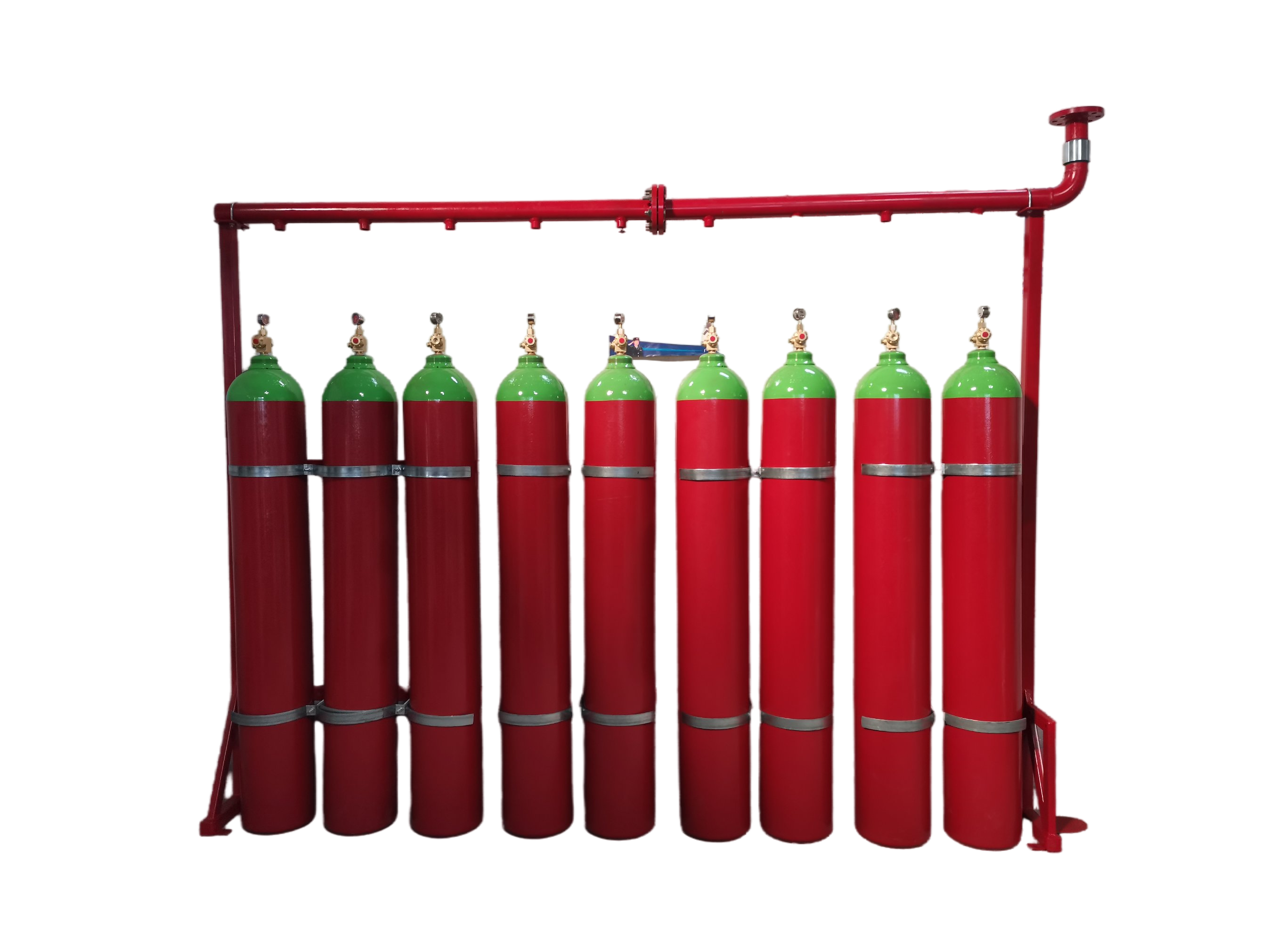 IG100 Nitrogen Gas Fire Suppression System 15-20MPa