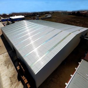 China CE Certification Q355B Prefabricated Steel Structure Building with 5-28mm Thickness and 50-300mm Flange Width on sale