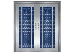 China Three Dimensional Residential Steel Security Doors With An Anti Theft Lock factory