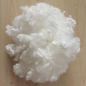 China Hollow Conjugated PET Staple Fiber Semi Virgin Polyester Staple Fiber For Filling factory