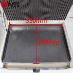 Kitchen Cooking Electric Panini Sandwich Maker with Cast Iron BBQ Grills and