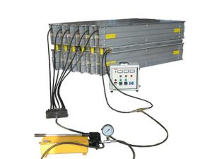 China Lightweight Conveyor Belt Vulcanizing Machine Long Operating Life factory