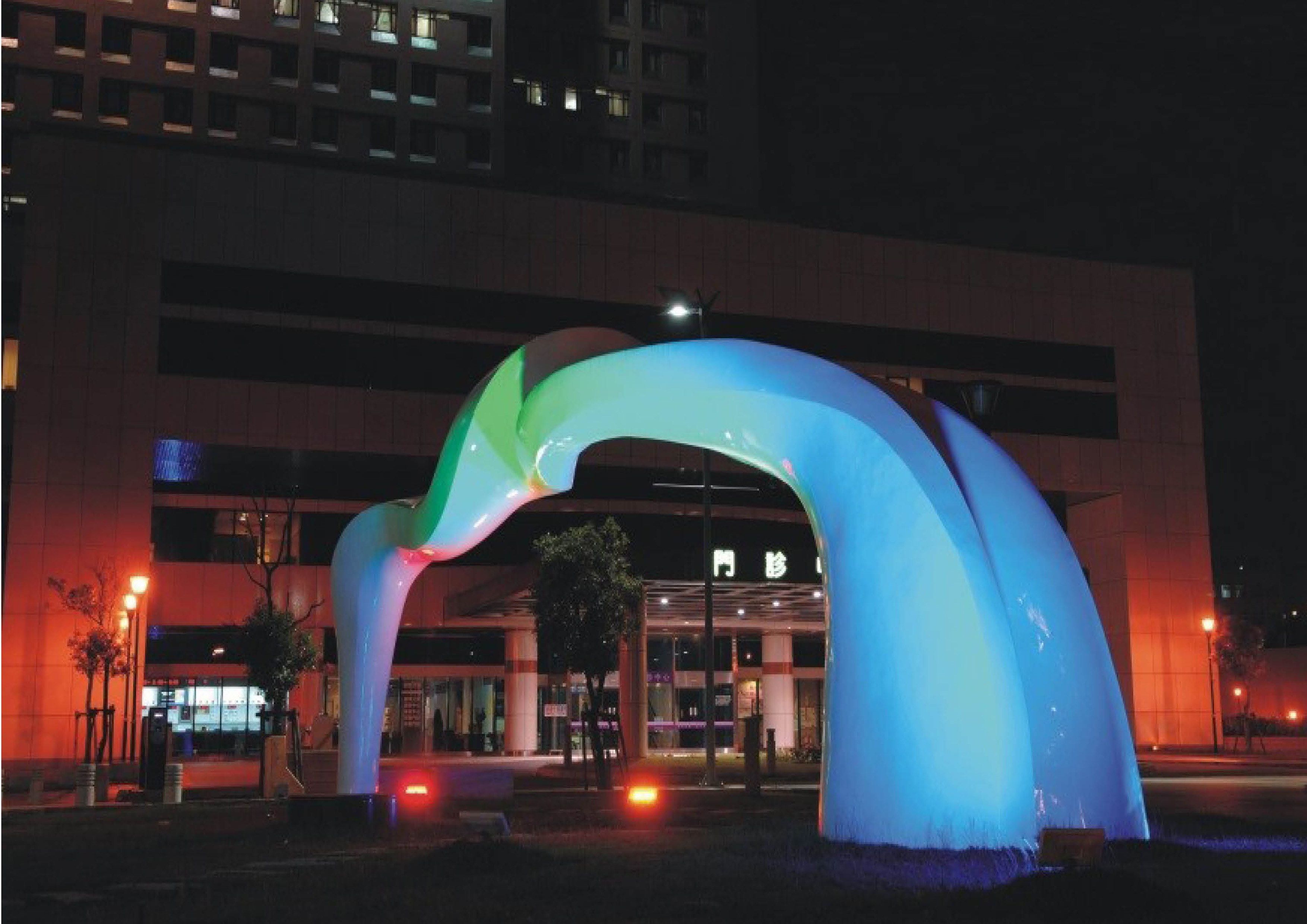 Large Modern Garden Statues And Ornaments Public Art White Baking Varnish