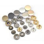 Round Press Zinc Alloy 2" Identifying Military Buttons Cover Metal Bolt Snaps