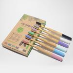 Plastic Free Natural Biodegradable Bamboo Toothbrush For Sensitive Gums
