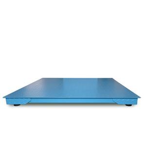 China 3000kg Platform Electronic Explosion Proof Floor Scale With RS232 Steel factory