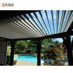 Metal Profile Aluminium Pour Pergola White Louvre Eco Friendly