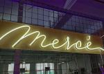 English Word Letter Custom Neon Signs Square backboard 50000hrs