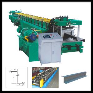 China Building Material CZ Purlin Roll Forming Machine Metal Roll Former 11-16 Steps factory