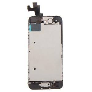 China Cracked iPhone 5S Screen Repair, iPhone 5S Display with Home Button Replacement - Black - Grade A- factory