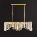 Nordic Copper K9 Modern Pendant Light Decorative Hanging Lamp