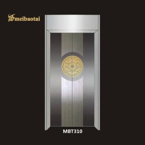 China 0.95mm Thickness Elevator Stainless Steel Sheet Etched Polished Lift Decorative factory