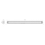 CE 40in 240W LED Driving Light Bar With Heated Lens TS 16949