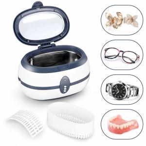 China Portable Ultrasonic Spectacle Cleaner / Ultrasonic Eyeglass Cleaner High Efficiency factory