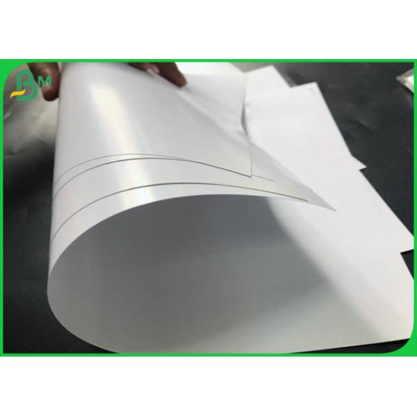 High Gloss Couche Paper Coated Double Side 120G 180G High Gloss Couche Paper With Jumbo Roll 400mm