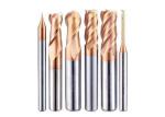 Superior Heat Stability Tungsten Carbide Square Ball Radius End Mill
