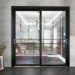 Modern Hurricane Proof Aluminum Sliding Doors Impack Glazed Sliding Door
