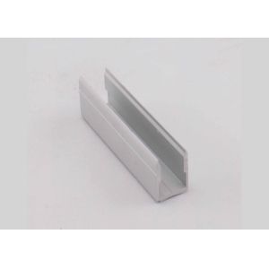 6063 T5 Mill Finish Extruded Aluminum Channels Preciously Cutting ISO9001