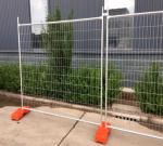 Enclosed Metal Plate Fence / Hot Dip Galvanized Steel Sheet 4mm diameter