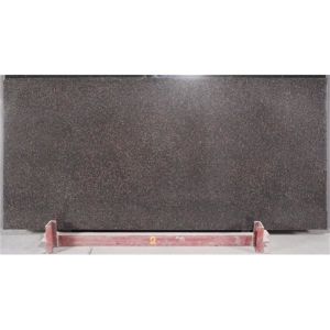 China 20MM Brown Engineered Quartz Stone With Surface Vanity Top/Countertops factory