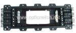 Black Fosc Fiber Optic Closure 96/192 Fibers , Optical Fiber Cable Joint Closure