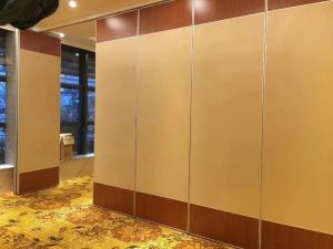 China Sound Absorption Hotel Operable Partition Walls 85 mm Fire Retardant factory