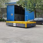 6 Ton Electric Transfer Platform Rubber Wheel Electric Transport Cars