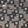 Buy cheap 300x300mm ice crack mosaic tile,new mosaic design tile,black color from wholesalers