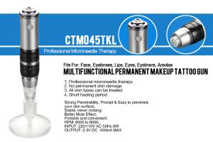 China Powerful TKL Permanent Stainless Steel Tattoo Machine With Test Report factory