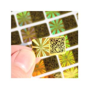 China Offset CMYK Printing Tamper Evident Security Labels factory