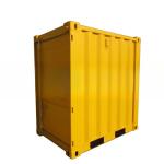 1200 x 2200 x 2260mm Dry Container Single Door Mini 4ft Corten Steel Portable