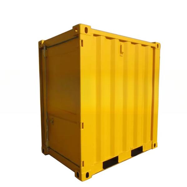 1200 x 2200 x 2260mm Dry Container Single Door Mini 4ft Corten Steel Portable