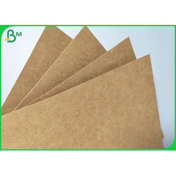Food Grade 250gsm Brown Kraft Paper For Making Salad Packaging Box