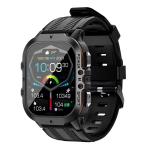 C26 Blood Oxygen Smart Watch 1.96 Inch AMOLED Screen Sport Heart Rate Smartwatch