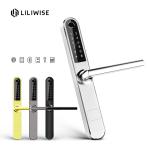 Stainless Steel Lock Smart Biometric Aluminium Door Locks Low Power Consumotion