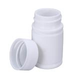 Empty Plastic White Medicine Bottle for Capsule Storage Packaging 20ml by Food