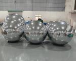ODM Large Advertising Balloons Outdoor Floating Silver Giant