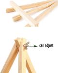 OEM A Frame Wooden Easel For Painting , Portable Art Display Easel Canvas Holder