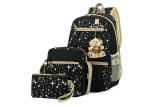 Star Printing Trendy School Backpacks , Teenage Girl's Rucksack School Bag