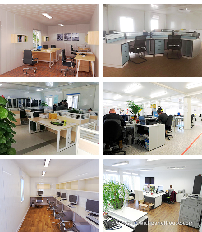 Fast Assembly Modular Container Homes For Construction Sites Long Life Span