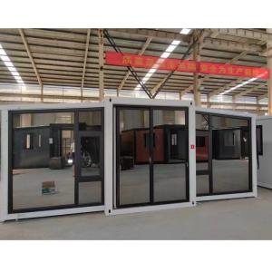 China Villa 2 Bedrooms Luxury Prefabricated Container House 20 40ft Expandable Container Homes factory