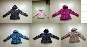 China Apparel  Fashion Ladies padding jackets stocklots(ladies jackets, coats,tops) on sale