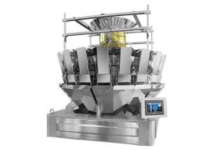 China Semi Auto Particle 0.8L 2.5L Weighing Filling Machine factory