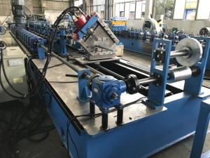 China High Speed C Purlin Roll Forming Machine 75kw 70mm soild shaft factory