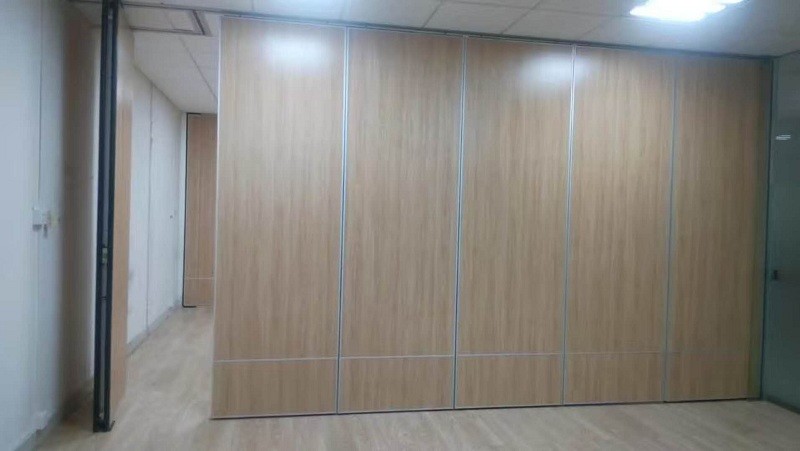 Customized Hotel Hanging System Mobile Room Divider With Wheels And Tracks