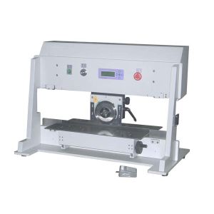 Automatic v-cut PCB separator motorized type with LCD program Control